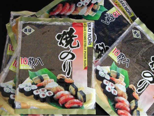 Nori - tangplader til sushi